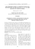 Hoạt tính kháng oxi hóa và ảnh hưởng lên khả năng hình thành Melanin trên tế bào B16 của các cao chiết bạch đầu ông (Vernonia cinerea)