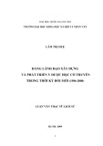 Tóm tắt Luận văn Thạc sĩ: Đảng lãnh đạo xây dựng và phát triển y dược học cổ truyền trong thời kỳ đổi mới (1986-2008)