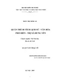 Luận văn Thạc sĩ Việt Nam học: Quần thể di tích lịch sử văn hóa Phố Hiến – Hưng Yên