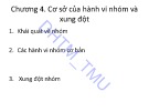 Bài giảng Hành vi tổ chức: Chương 4 - ĐH Thương mại