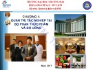 Bài giảng Quản trị tác nghiệp doanh nghiệp khách sạn (Hotel Operations Management): Chương 4 - ĐH Thương Mại