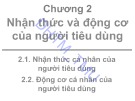 Bài giảng Hành vi khách hàng: Chương 2 - Đại học Thương mại