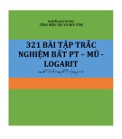  321 bài tập trắc nghiệm bất pt - mũ - logarit