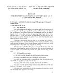 Báo cáo: Tình hình triển khai xây dựng cơ sở dữ liệu quốc gia về tài nguyên và môi trường