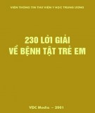  230 lời giải về bệnh tật trẻ em: phần 2