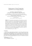 Enhancements of Critical Temperature in Bi-Pb-Sr-Ca-Cu-O Superconductors