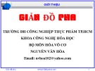 Bài giảng Giản đồ pha: Mở đầu - Nguyễn Văn Hòa