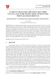 Cơ hội và thách thức đối với sự phát triển của các làng nghề truyền thống tỉnh Hà Tĩnh trong giai đoạn hiện nay