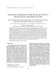 Kết quả bước đầu phân tích đa hình thái đơn gen NPHS2 ở bệnh nhi mắc hội chứng thận hư tiên phát