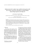 Đánh giá mức độ và phân vùng ô nhiễm dư lượng hóa chất bảo vệ thực vật tồn lưu trong đất tại xã Hưng Khánh, huyện Hưng Nguyên, tỉnh Nghệ An