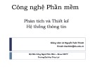 Bài giảng Công nghệ phần mềm: Bài 3 - TS. Lê Nguyễn Tuấn Thành