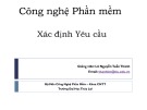 Bài giảng Công nghệ phần mềm: Bài 2 - TS. Lê Nguyễn Tuấn Thành