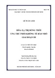 Luận án tiến sĩ Y học: Hóa - Xạ trị đồng thời ung thư phổi không tế bào nhỏ giai đoạn III