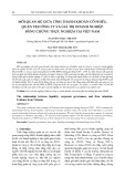 Mối quan hệ giữa tính thanh khoản cổ phiếu, quản trị công ty và giá trị doanh nghiệp: bằng chứng thực nghiệm tại Việt Nam