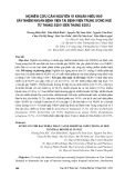 Nghiên cứu căn nguyên vi khuẩn hiếu khí gây nhệnh viện trung ương Huế từ tháng 5/2011 đến tháng 5/2012