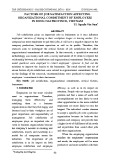 Factors of job satisfaction affecting organizational commitnent of employees in Dong Nai province, Vietnam