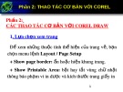 Bài giảng Corel Draw - Phần 2: Thao tác cơ bản với Corel Draw