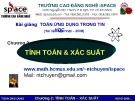 Bài giảng Toán ứng dụng trong Tin học - Chương 2: Tính toán và xác suất