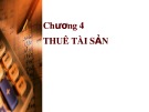 Bài giảng Chương 4: Thuê tài sản