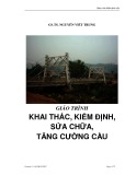 Giáo trình Khai thác, kiểm định, sửa chữa và tăng cường cầu