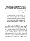 Nghiên cứu một số ký sinh trùng ký sinh trên tôm sú (Penaeus monodon fabricius, 1798) bị bệnh phân trắng nuôi tại huyện Quảng Điền, Phú Lộc, Phú Vang, tỉnh Thừa Thiên Huế