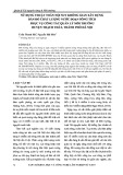 Sử dụng thuật toán nội suy không gian xây dựng bản đồ chất lượng nước đoạn sông tích phục vụ công tác quản lý môi trường huyện Thạch Thất, Thành phố Hà Nội