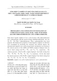 Tổng hợp và nghiên cứu khả năng phát quang của phức chất Eu(III), Gd(III), Tb(III), Yb(III) với hỗn hợp phối tử 2 Phenoxybenzoat và O-Phenantrolin