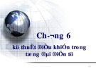 Bài giảng Kỹ thuật chuyển mạch -  Phần 7: Kỹ thuật điều khiển trong tổng đài điện tử