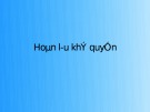 Bài giảng chương 5 - Hoàn lưu khí quyển