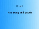 Bài giảng chương 3 - Nước trong khí quyển