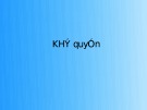 Bài giảng chương 1 - Khí quyển