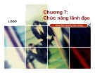 Bài giảng Khoa học quản lý đại cương: Chương 7 - Vũ Thị Cẩm Thanh