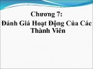 Bài giảng môn học Quản trị kênh phân phối: Chương 7 - ThS. Huỳnh Hạnh Phúc