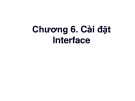 Bài giảng Lập trình hướng đối tượng: Chương 6 - Nguyễn Minh Thi