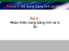 Bài giảng Sử dụng máy tính cơ bản: Bài 6 - ThS. Võ Minh Đức