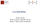 Bài giảng Tim mạch: Ca lâm sàng