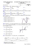 Đề thi thử THPT Quốc gia lần 2 năm 2018 môn Toán - THPT Hàm Nghi