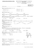 Đề thi thử THPT Quốc gia môn Toán lần 1 năm 2018 - THPT Chuyên Hùng Vương