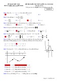 Đề tập huấn thi THPT Quốc gia năm 2018 môn Toán - Sở GD&ĐT Bắc Ninh - Mã đề 120