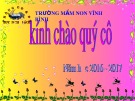 Bài giảng Lĩnh vực phát triển ngôn ngữ - Bài: G, Y ngộ nghĩnh