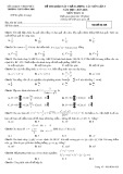 Đề thi KSCL lần 3 năm 2017-2018 môn Toán lớp 11 - THPT Đồng Đậu - Mã đề 628