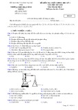 Đề kiểm tra chất lượng HK 1 môn Hóa học lớp 11 năm 2017-2018 - THPT Phan Đình Phùng - Đề số 1