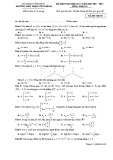 Đề kiểm tra HK 2 môn Toán lớp 12 năm 2017-2018 - THPT Phạm Công Bình - Mã đề 485