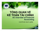 Bài giảng Kế toán tài chính I: Chương 1 - Võ Minh Hùng