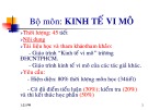 Bài giảng Kinh tế vi mô: Chương 1 - ThS. Võ Thị Thúy Hoa