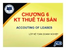 Bài giảng Kế toán tài chính II: Chương 6 - Võ Minh Hùng