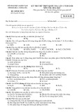 Đề thi thử THPT Quốc gia môn Hóa năm 2018 lần 1 - Sở GD&ĐT Bà Rịa-Vũng Tàu - Mã đề 002