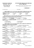 Đề thi thử THPT Quốc gia môn tiếng Anh năm 2018 lần 2 - Sở GD&ĐT Bà Rịa-Vũng Tàu - Mã đề 357