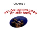 Bài giảng Hóa học hữu cơ - Chương 5: Nguồn Hiđrocacbon từ thiên nhiên