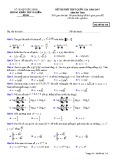Đề thi thử THPT Quốc gia môn Toán năm 2017 - Sở GD&ĐT Bắc Ninh - Mã đề 118